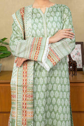 NUSL3234 Printed Lawn Suit - Unstitched 3Pc
